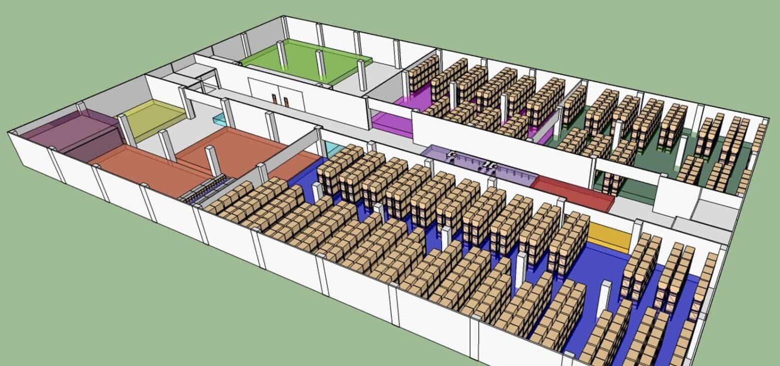 3D Facility Layout